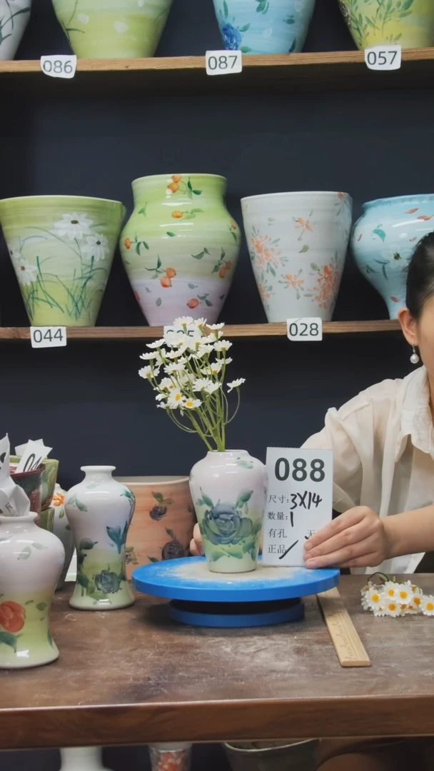 陶瓷景德镇多肉花盆088