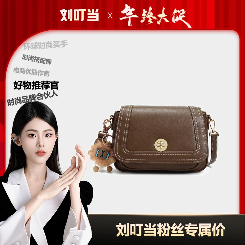 【刘叮当甄选】新款单肩时尚百搭小众优质小包包肩包24292