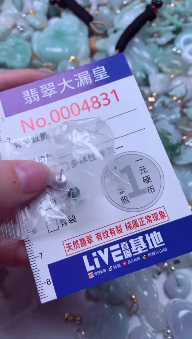 吊坠(不含链)未镶嵌翡翠4831
