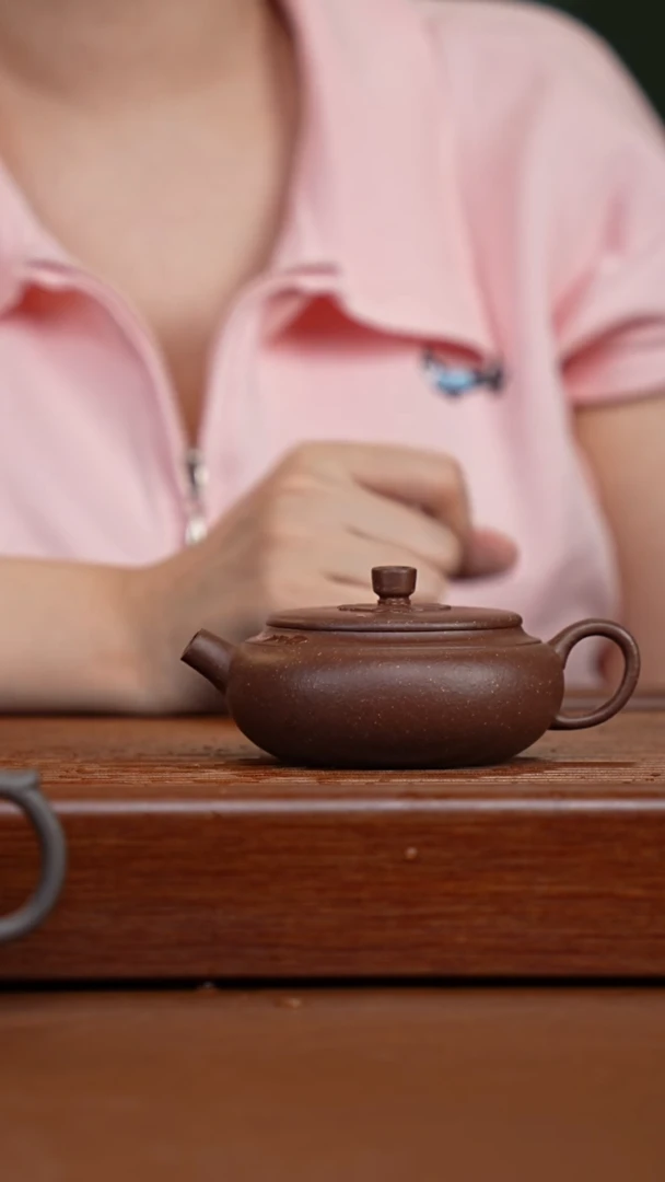 茶壶紫砂天青--紫砂作品