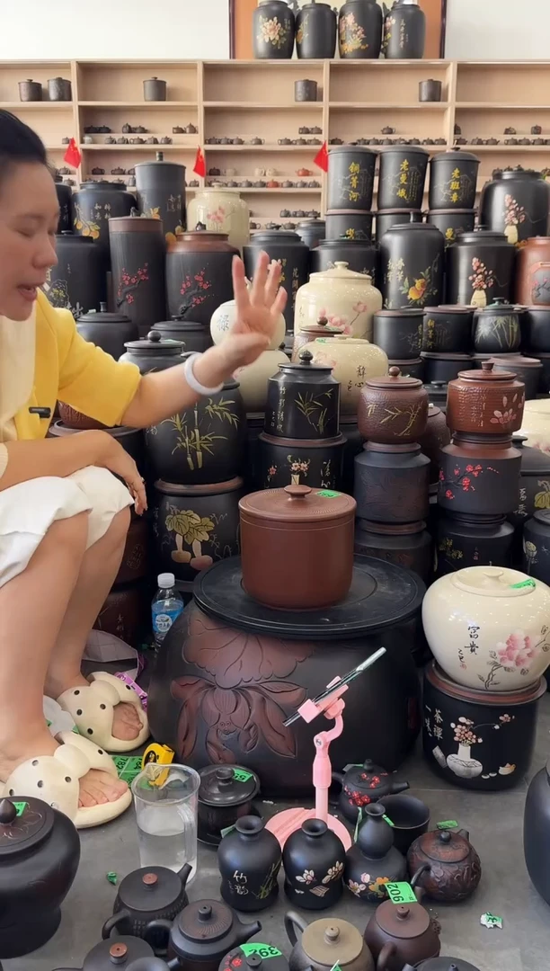罐瑕疵 古铜色小五饼 633