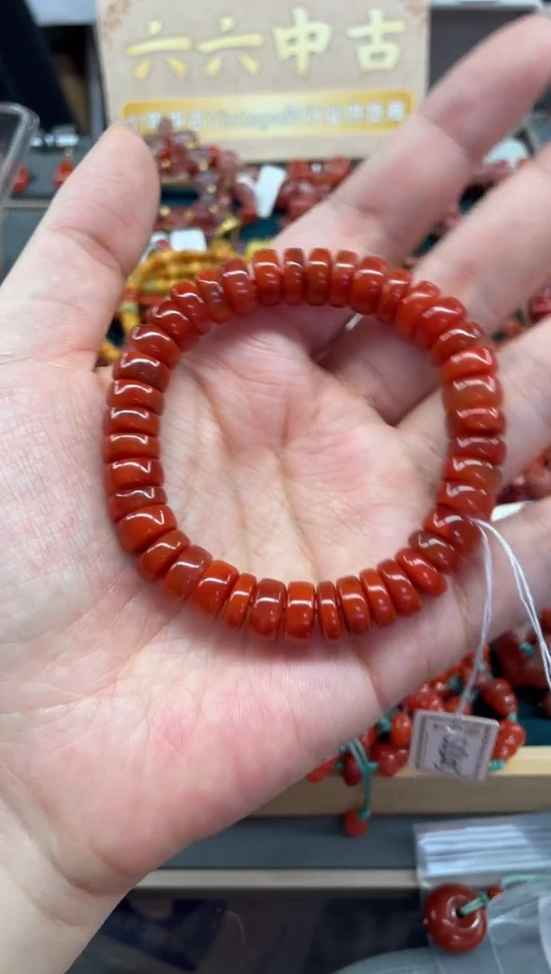 手串未镶嵌南红玛瑙yk224