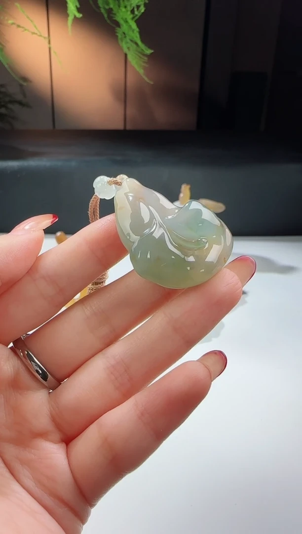 翡翠未镶嵌颈饰【鑫鑫】