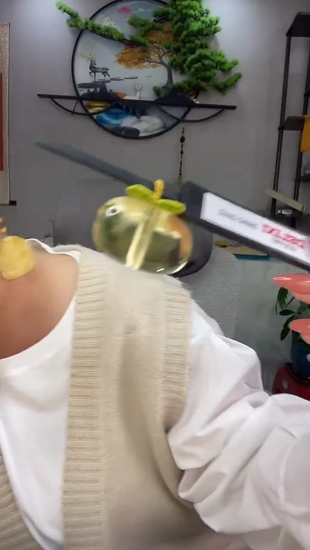 琥珀颈饰未镶嵌项链