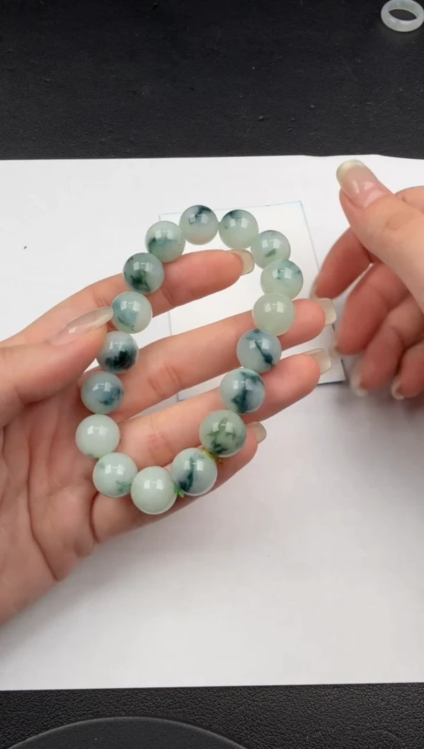 未镶嵌手串翡翠翡翠饰品-85