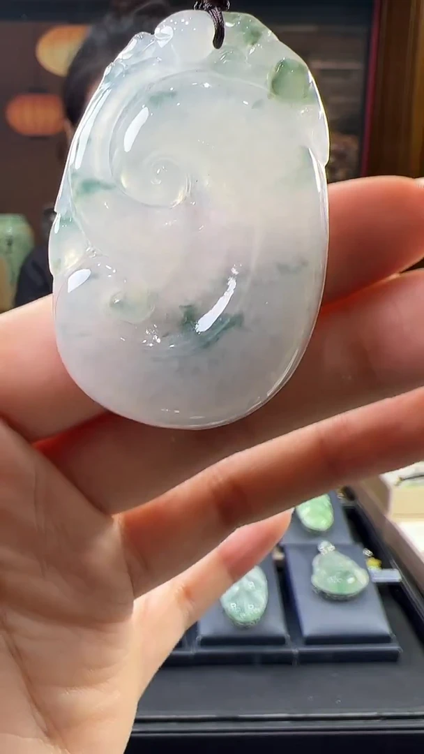未镶嵌挂件翡翠如意