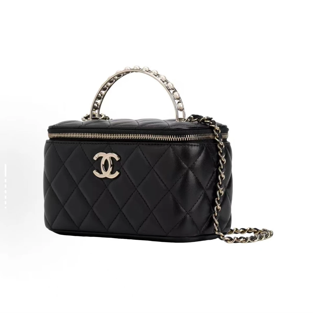 99新 Chanel/香奈儿 手柄化妆盒 安洁利严选/XX01