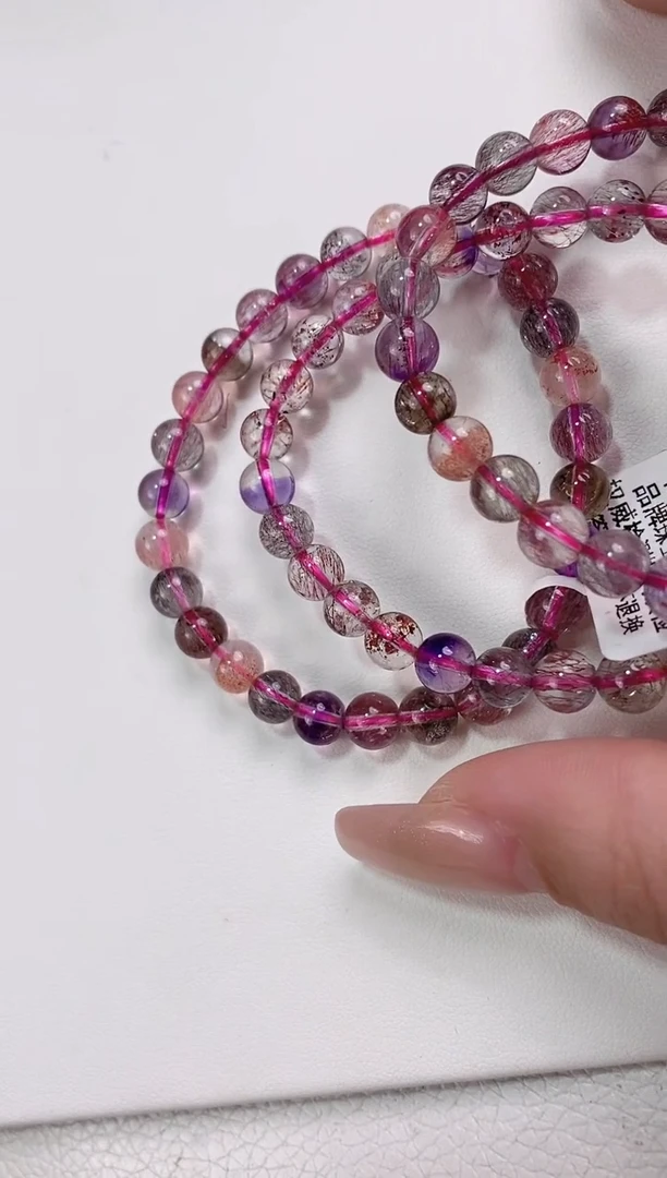 【闪购商品】水晶手链未镶嵌6mm多人多样性发其一