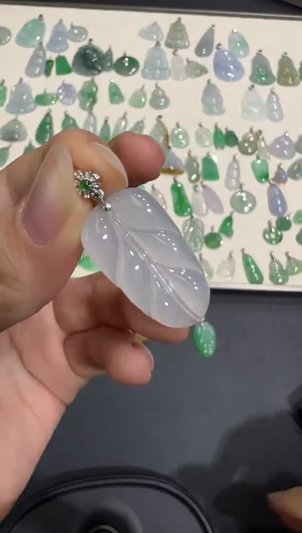 颈饰18K金镶嵌翡翠X1215-1501-145