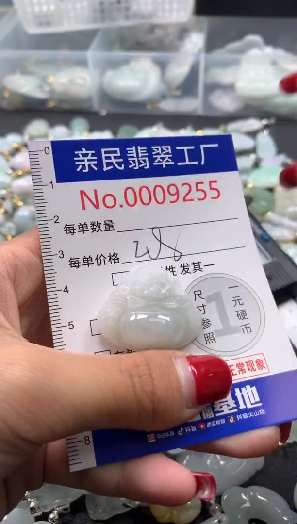 吊坠(不含链)未镶嵌翡翠9255