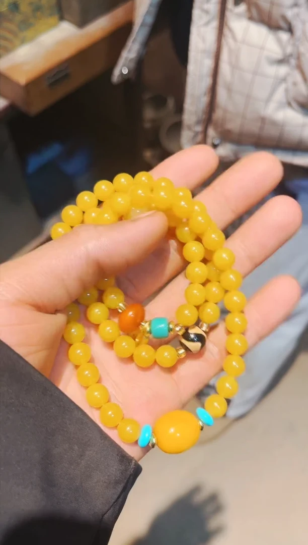 【闪购商品】蜜蜡颈饰未镶嵌七七精品专属链接56786