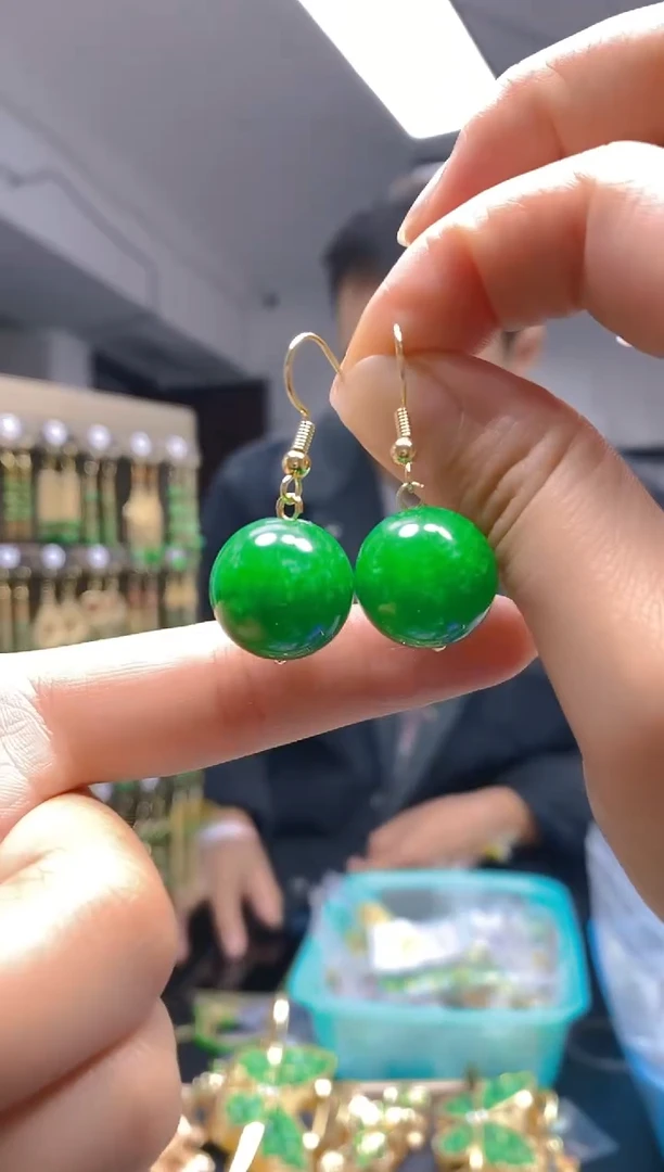 【闪购商品】玛瑙/玉髓耳饰合金0168玛瑙饰品