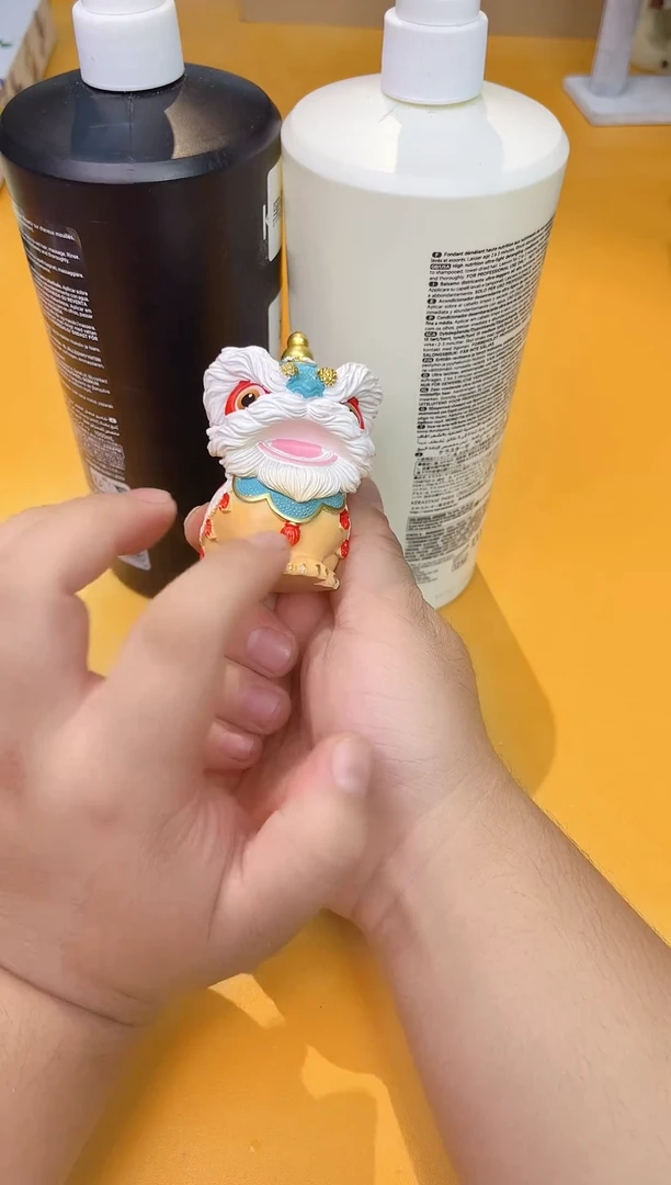 瓷片洗发黑+护发白