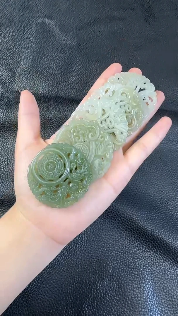 和田玉未镶嵌颈饰吊坠多样性拍一发一