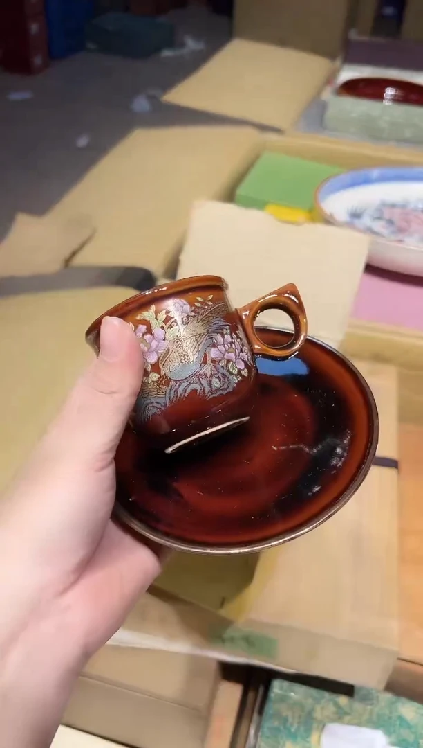 陶瓷0101茶周边中古品工艺品