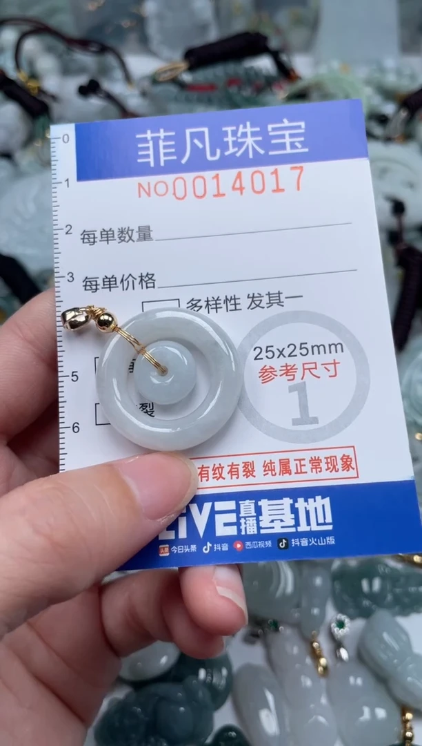 颈饰未镶嵌翡翠14017