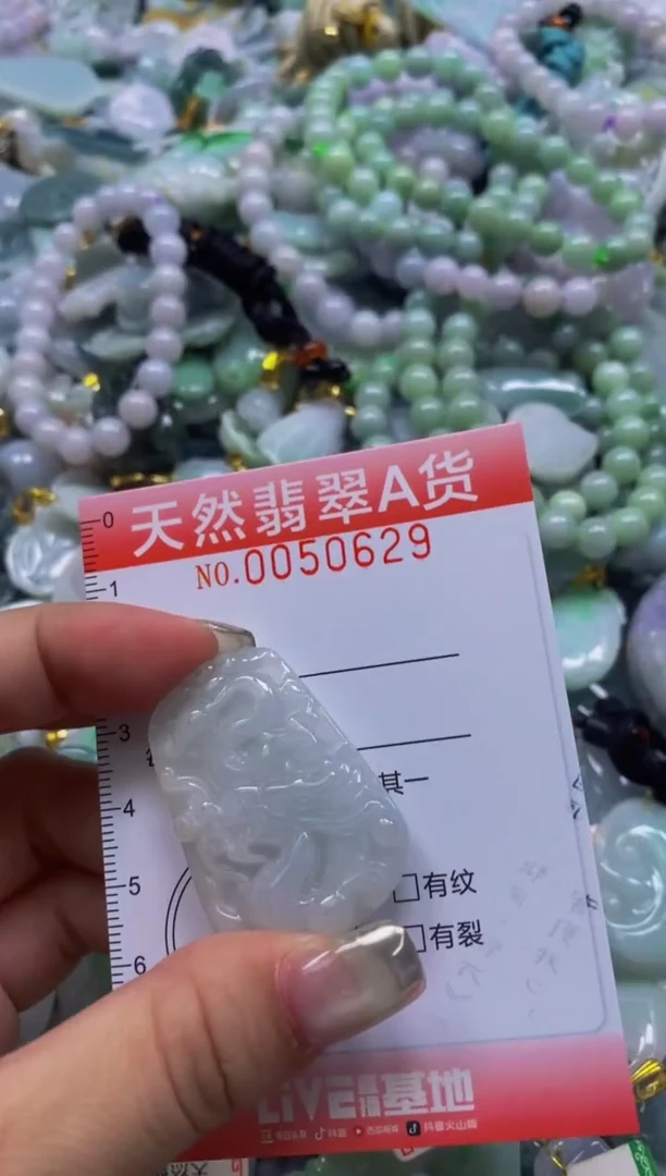翡翠未镶嵌颈饰闪购0050629
