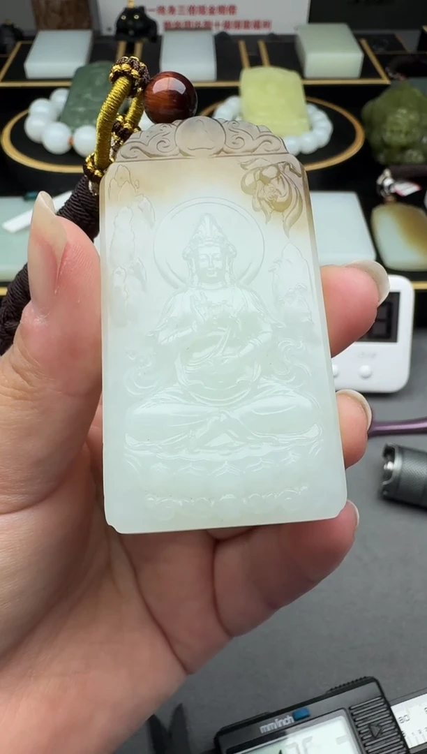 颈饰未镶嵌和田玉4