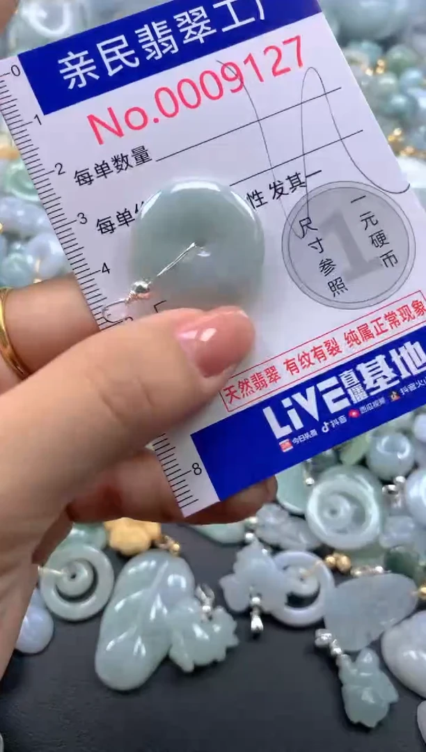 颈饰未镶嵌翡翠9127
