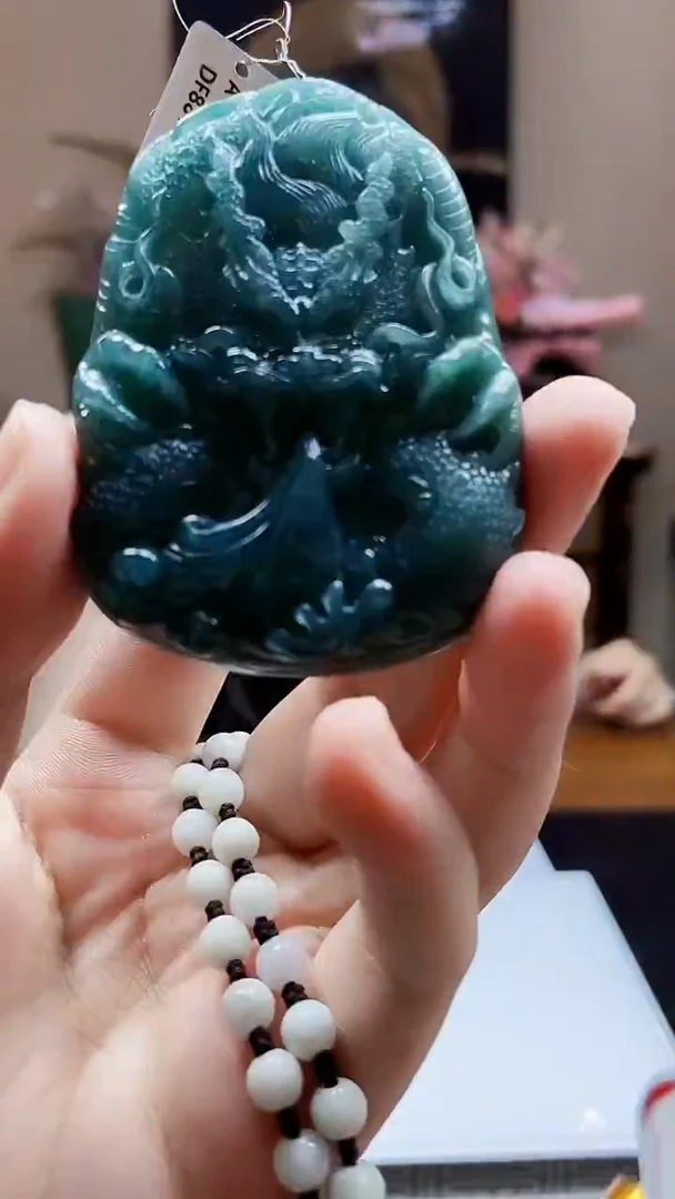 未镶嵌定制翡翠吊坠26