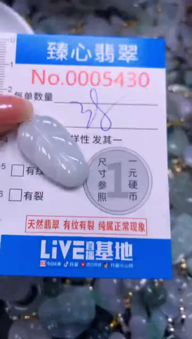 吊坠(不含链)未镶嵌翡翠5430