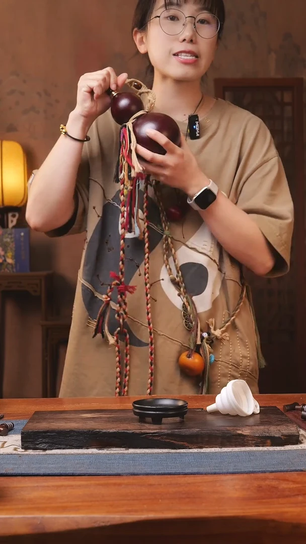 1562号精品大漆葫芦防腐防渗装水茶酒