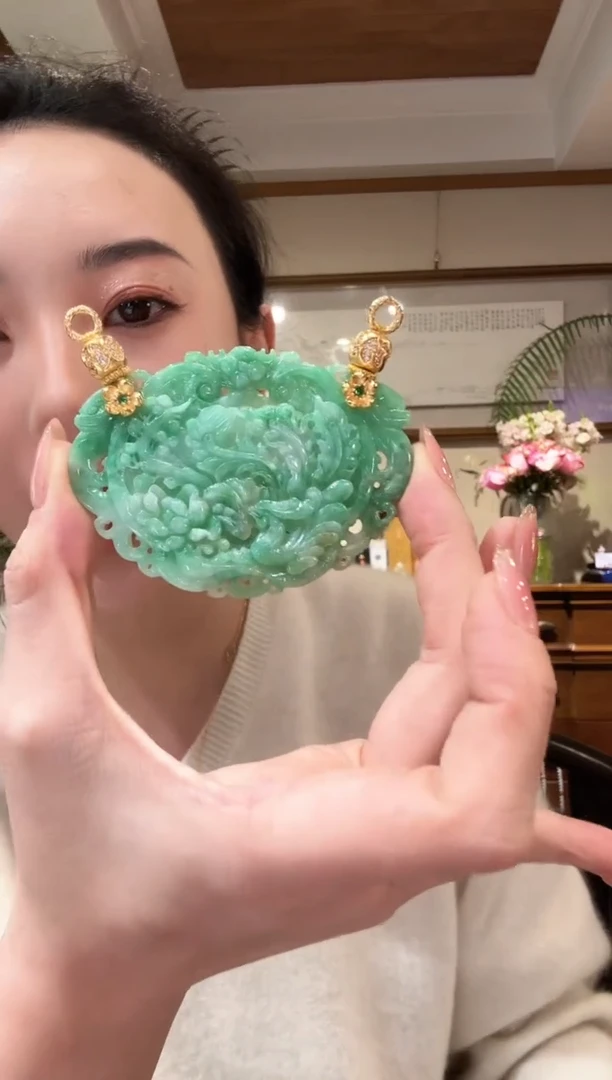 【闪购商品】翡翠颈饰未镶嵌国风