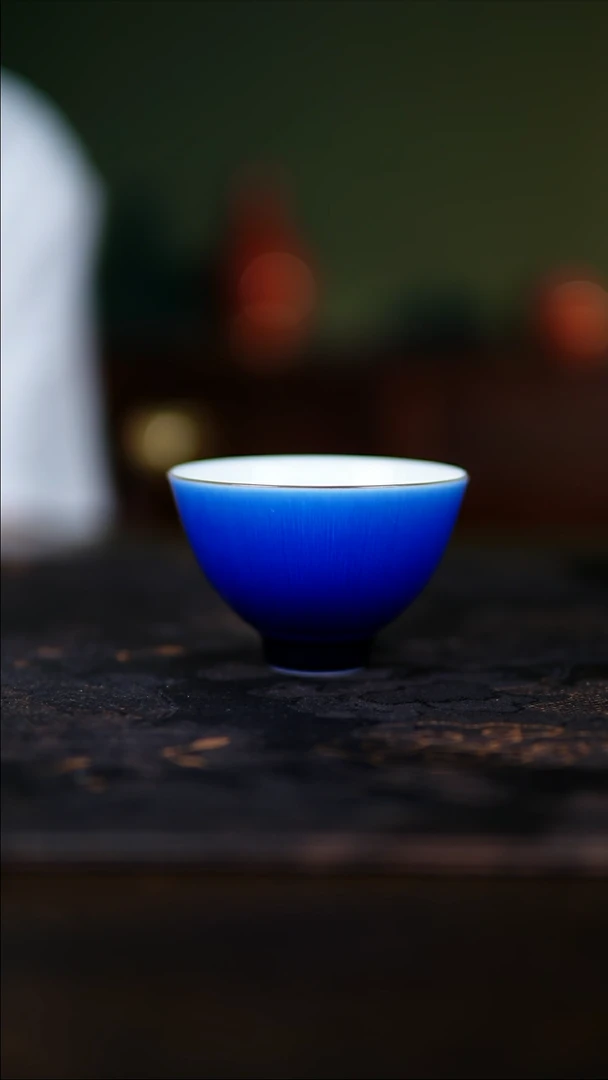 杯子景德镇纯手工陶瓷豇豆红