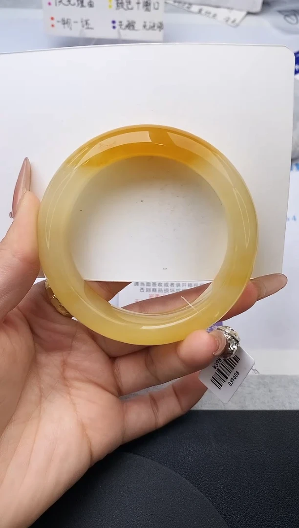 未镶嵌手镯石英质玉j198-HB57+