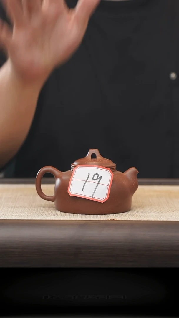 茶壶紫砂19号全手工紫砂壶