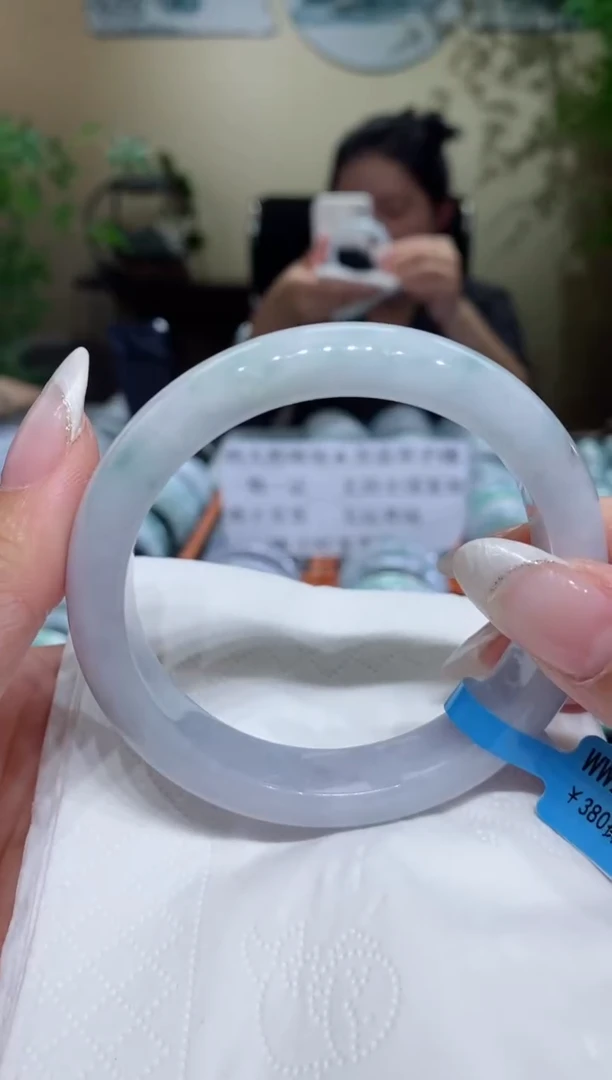 未镶嵌手镯翡翠圈口58.7