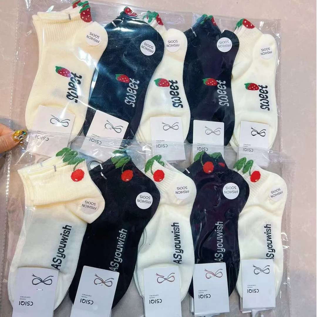 XIE4  百搭时尚十双装袜子4100