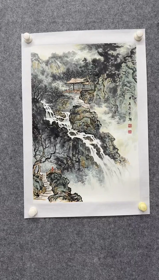 国画DH-LJH老师绘画作品