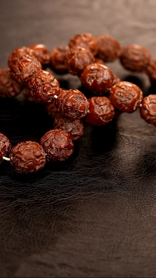 手串紫金鼠雕刻21mm大尺寸