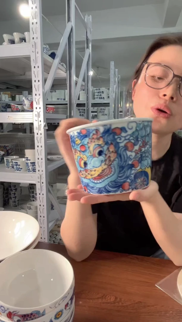 拙明院（福利价格）泡面桶  带盖子大号