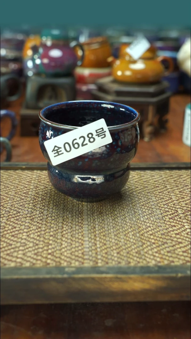 原产地原矿钧汝瓷杯壶628