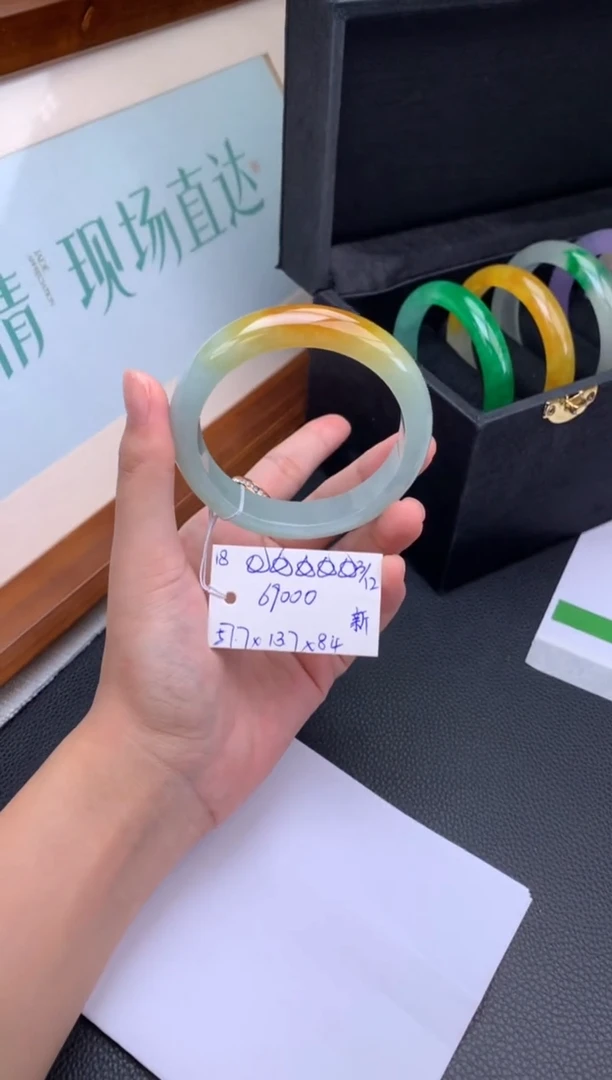 未镶嵌手镯翡翠假一赔三   手镯