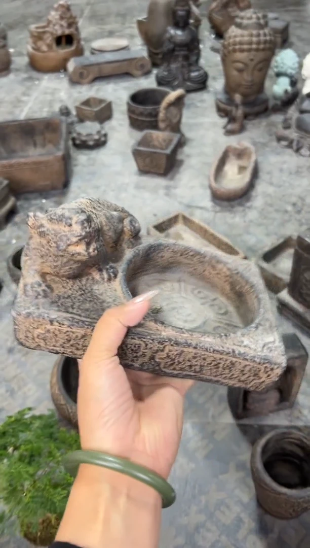 陶土【火山泥】守财兽