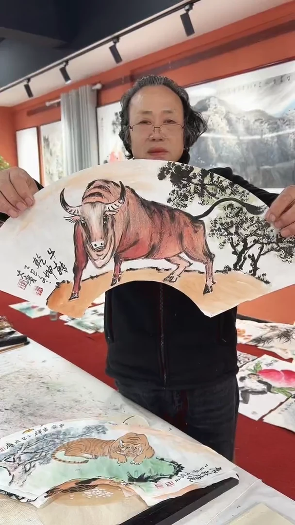 国画李火庆/国画/花鸟