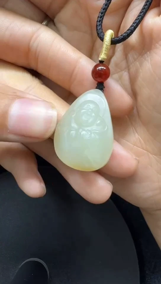 和田玉未镶嵌吊坠(不含链)829和田玉佛公吊坠