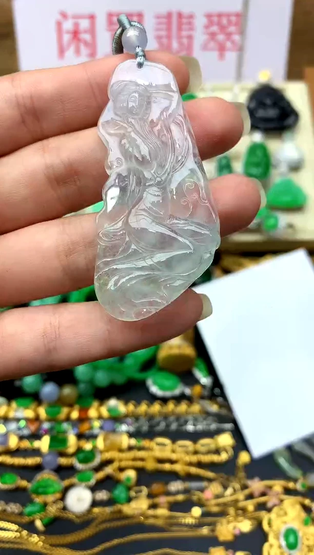 翡翠未镶嵌颈饰150-中国好珍宝