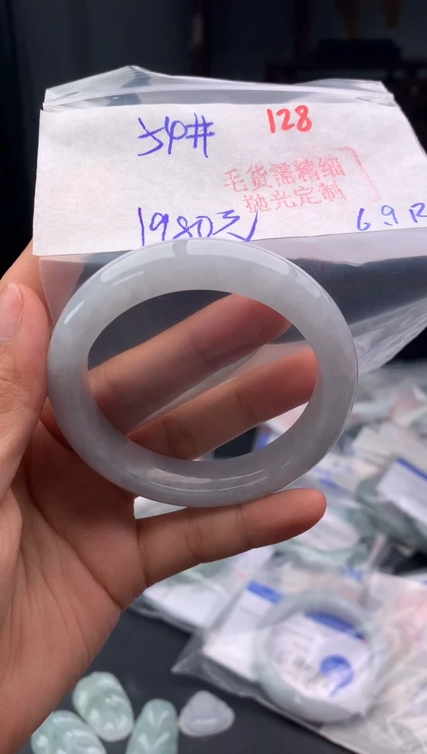 定制翡翠未镶嵌128毛货需精细抛光多样性1件1980元