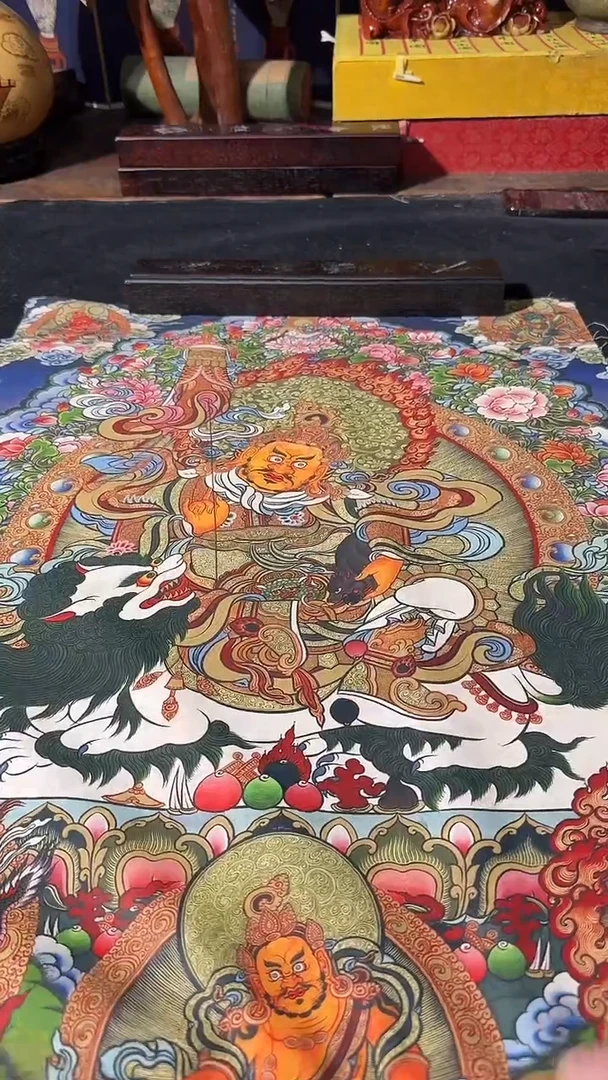 卷轴画藏式珍藏彩绘艺术馆134