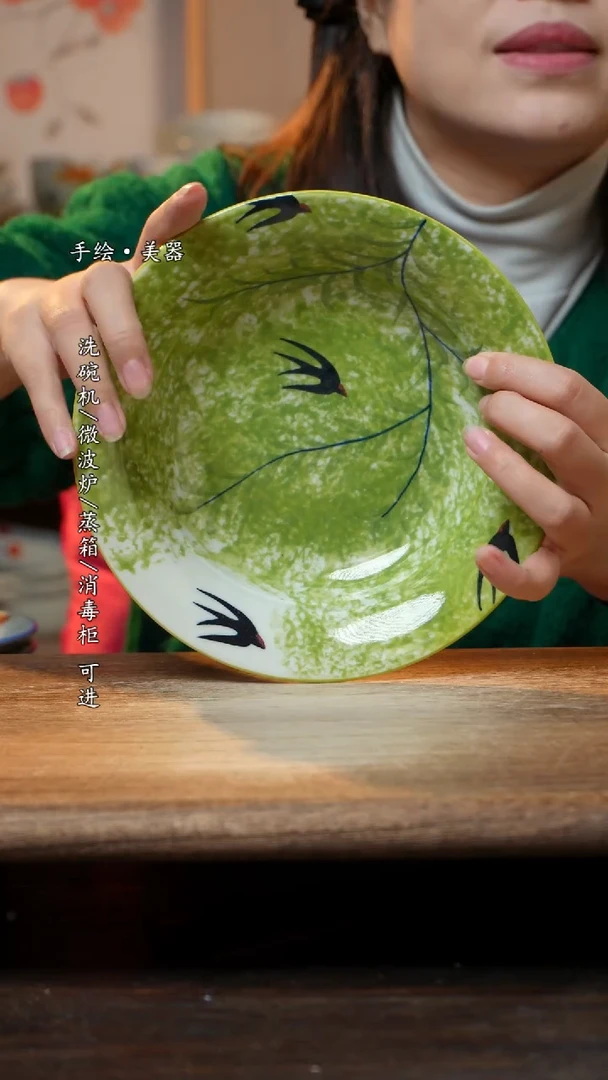 【闪购商品】瓷1个景德镇高温瓷釉下瓷食品级