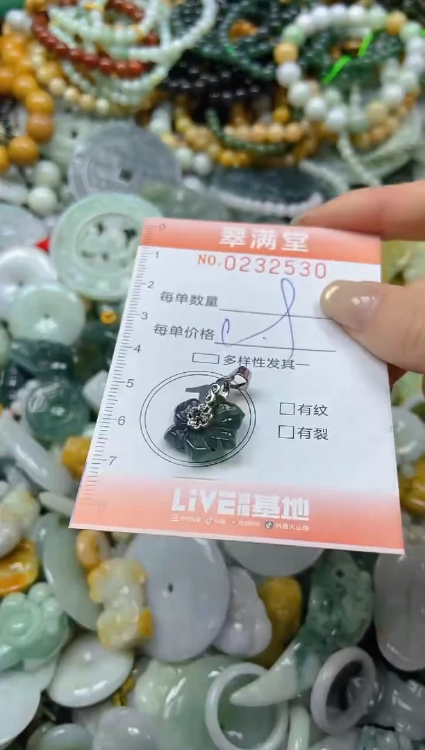 未镶嵌挂件翡翠闪购0232530