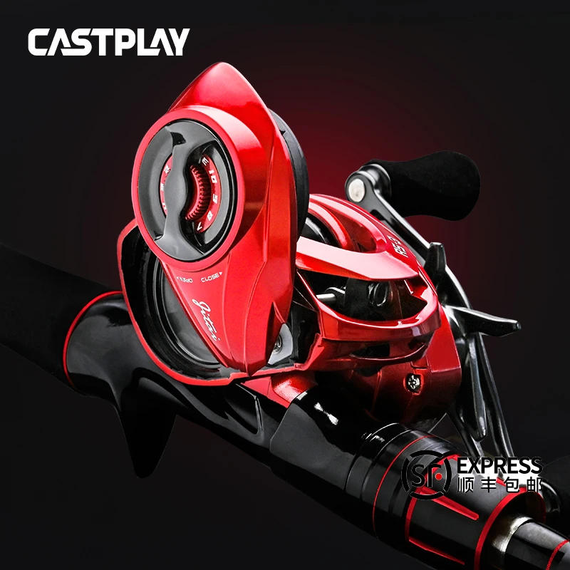 卡布雷 RS-3水滴轮远投水滴轮防炸线路亚打黑海钓轮金属线杯