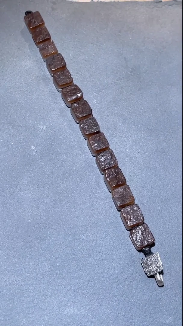 定制和田玉hss   方形款式挂件