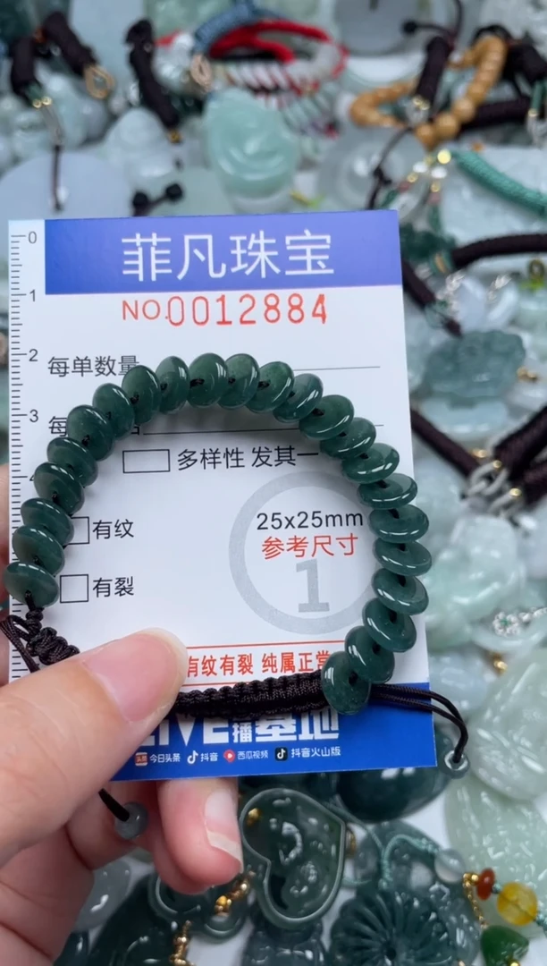 颈饰未镶嵌翡翠12884