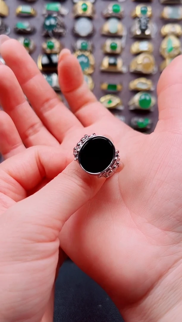 未镶嵌戒指翡翠天然A货翡翠