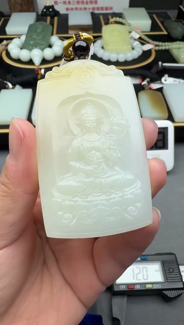 颈饰未镶嵌和田玉4